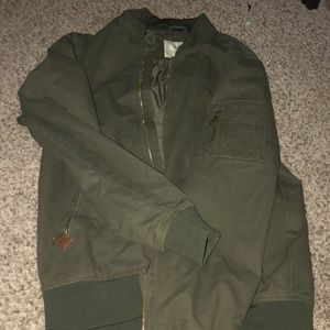 Dark green jacket